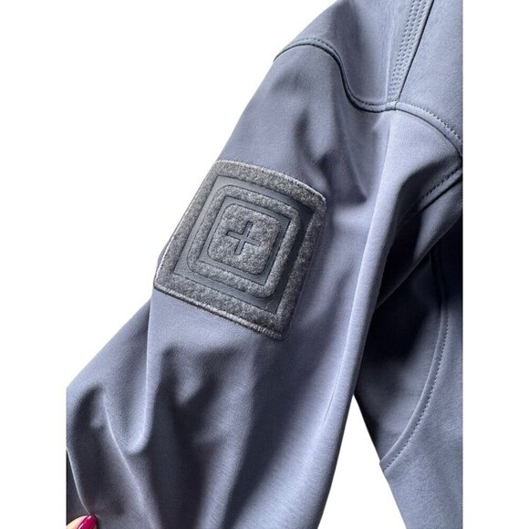 5.11 Tactical Atlas Jacket Women's Sz S Twilight Blue Soft Shell Jacket - Picture 10 of 12